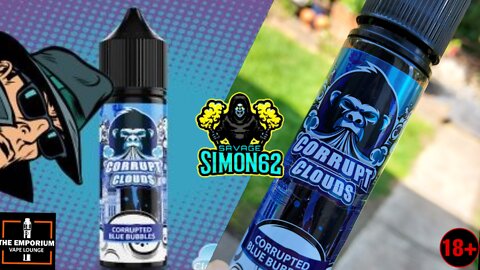 CORRUPTED BLUE BUBBLES E-LIQUID REVIEW #corruptclouds#eliquid#vape