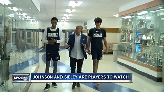 Johnson and Sibley are hoping to win Wisconsin state title