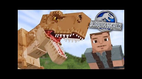 LET'S CREATE SOME DINOSAURS!😮-Jurassic World Minecraft Ep 1