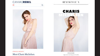 FASHION & BEAUTY ICON CHARIS MICHELSEN WAS INTERVIEWED BY CANVASREBEL MAGAZINE