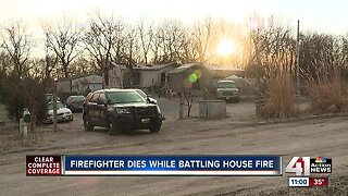 Crews search for cause of blaze that killed firefighter