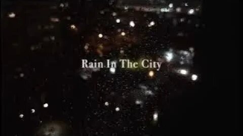 Soothing Rain sounds on Window with moderate Thunder | Rain In The City | | Low Light |