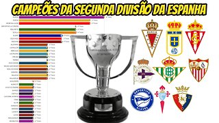 CAMPEÕES DA SEGUNDA DIVISÃO DO CAMPEONATO ESPANHOL | (1929 - 2022)