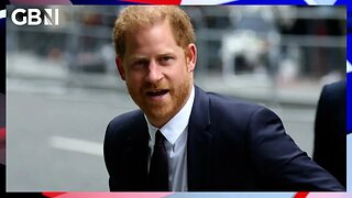 Prince Harry arrives at High Court for historic legal battle