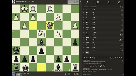 Daily Chess play - 1313 - Opponents blundering their Queens