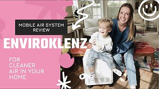 Enviroklenz Mobile Air Filtration System Review - How to have cleaner air in your home or office!