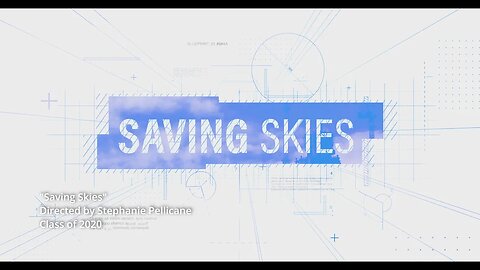 "Saving Skies" - Stephanie Pellicane | Class of 2020