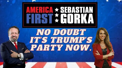 No doubt it's Trump's party now. Rep. Lauren Boebert with Sebastian Gorka on AMERICA First