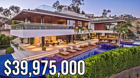 Inside a $39,975,000 Hollywood Hills Estate | Mansion Tour