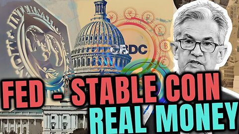 🏦Federal Reserve Chair Jerome Powell - Stable coin is Real Money and states should be limited🏦