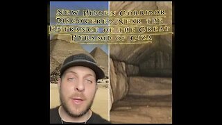 Hidden Corridor Discovered in The Great Pyramid of Giza!! #Pyramid #egypt #nightgod333 #storytime