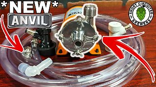 *New* Anvil Brewing Oxygen Free Transfer Kit and Stainless Pump Head