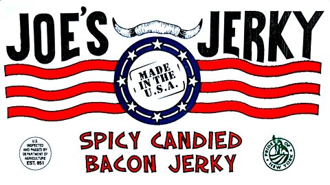 Joe's Jerky Spicy Candied Bacon Jerky #beefjerky