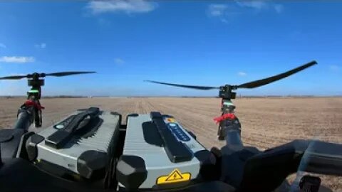 Take a 360 Ride on a Giant Farming Drone - XAG P100 Pro