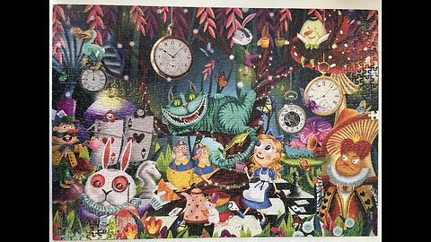 Alice in Wonderland - Quokka Jigsaw Puzzle (1000 pieces)
