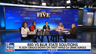 'The Five': Florida Is Cracking Down On Crime As Half Of Americans Say California Is In Decline
