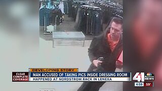 Man accused of taking women's photos in fitting room at Nordstorm Rack S