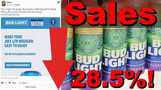 Bud Light DESPERATE for boycott to end. even giving it away as sales continue to CRATER!