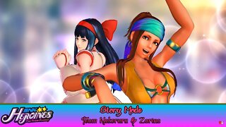 SNK Heroines: Tag Team Frenzy: Story Mode - Team Nakoruru & Zarina