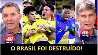"FOI UM BAILE! O que PARECIA é que a Seleção Brasileira..." Luis Díaz DESTRÓI o Brasil pela Colômbia