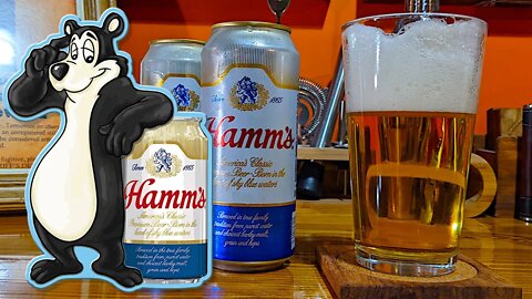 Hamms Beer American Classic Premium Beer #beer #beerreview