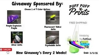 OG Puffco Peak Puff Puff Print Giveaway Ends 3/3/21! ENDED