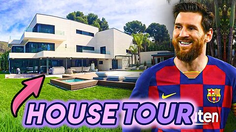 Lionel Messi | House Tour | $7 Million Barcelona Mansion