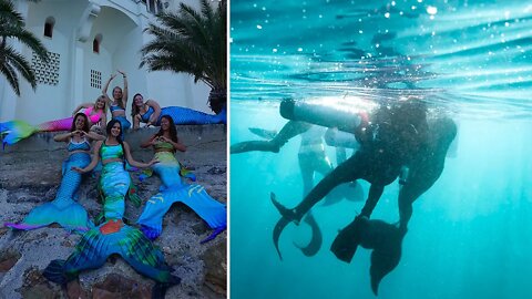 Three mermaids in California save scuba diver from drowning: 'Not just pretty tails and smiles'