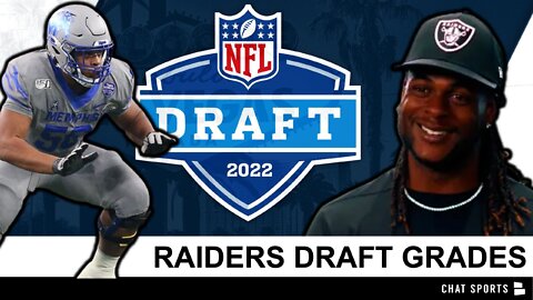 Las Vegas Raiders Draft Grades After First 3 Rounds Of 2022 NFL Draft