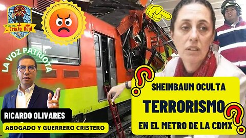 METRO CDMX LINEA 3 DEL METRO LA TRAGEDIDA LO QUE OCULTA SHEINBAUM #metrocdmx #YaBastaClaudia