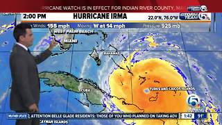 2 p.m. Friday Hurricane Irma update