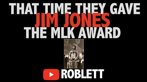 That Time They Gave Jim Jones The MLK Award!