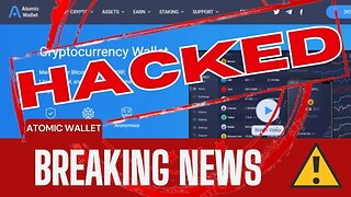 Breaking NEWS | Atomic Wallet Hacked | Crypto Portfolio at Risk | 5 Million Users affected