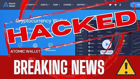 Breaking NEWS | Atomic Wallet Hacked | Crypto Portfolio at Risk | 5 Million Users affected