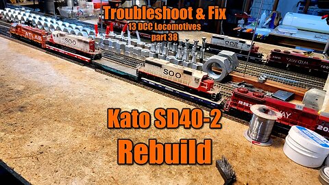 13 FIX 38 Kato SD40-2 Special Delivery