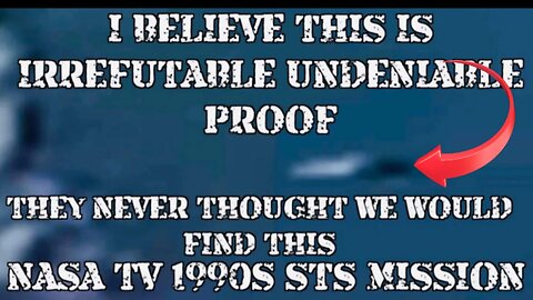 The video NASA does NOT want you to see: Nasa TV 1990s 100% Real UAP No gimmicks 100% PROOF