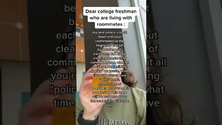 Dear College freshman Video By makayla ritchie #Shorts