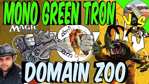 Mono Green Tron VS 5 Color Zoo｜One Ring To Buy Us a Turn! ｜Magic the Gathering Online｜Modern