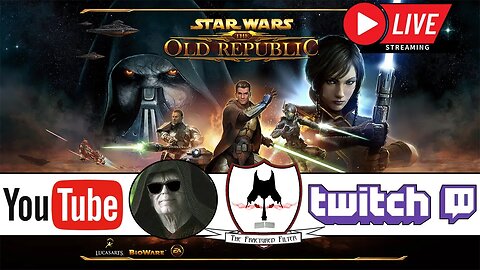 FracturedFilter & Sheevster play SWTOR starting Smuggler & Trooper characters come join us!