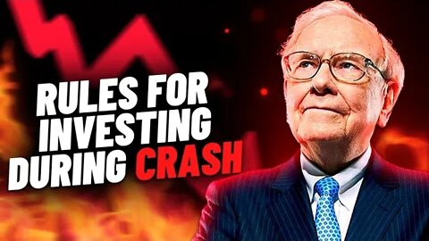 5 Rules of WARREN BUFFETT For Investing in Stock Market During Market CRASHES