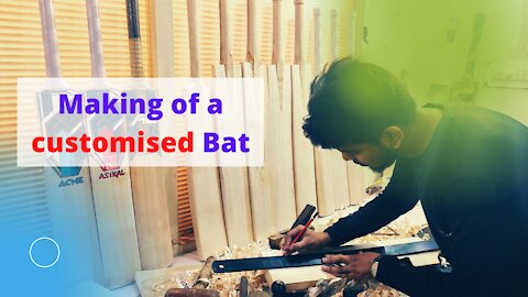 Making of a Cricket Bat. English Willow Cricket Bat Makers March 2021