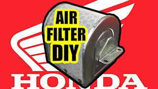 Honda Motorcycle Air Filter Change CBR500R/F/X