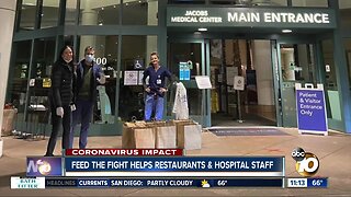 Feed the fight helps restaurants & hospital staff