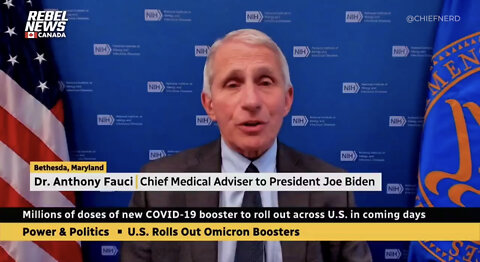 Fauci on COVID Boosters: "We Don't Have Time to Do a Clinical Trial"