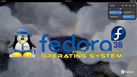 OS - fedora 38 gnome workstation