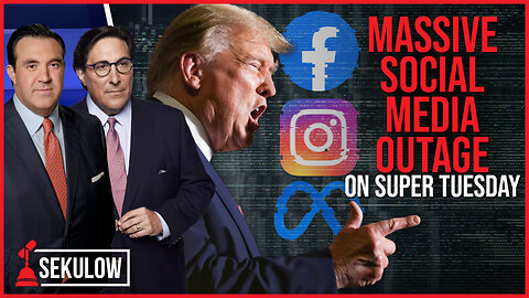 MASSIVE SOCIAL MEDIA OUTAGE on Super Tuesday