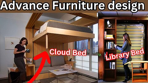 10 Advance Furniture design ideas and fantastic space saving ideas Smart furniture Ep 09