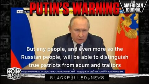 Putin’s Latest Speech Is A Chilling Warning To The Globalists