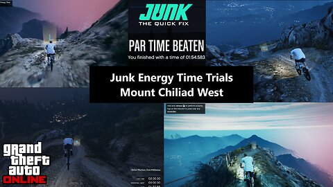 GTA Online Junk Energy Time Trials Mount Chiliad West