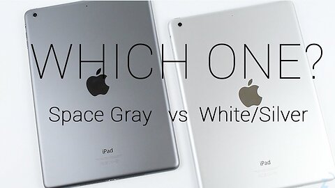 iPad Air Space Gray or White/Silver?